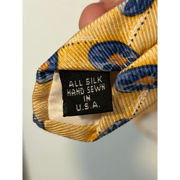Jos. A. Bank Silk Patterned Made in Italy Neck Ties LOT OF 4 Suit Tie Business - Picture 8 of 13